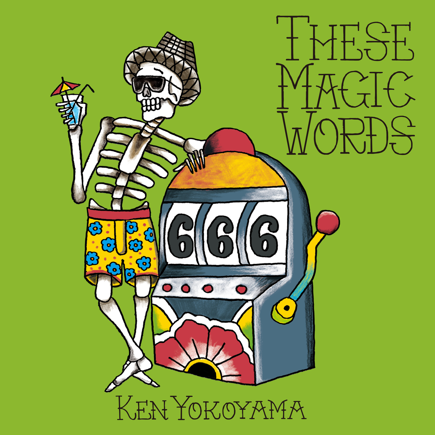 Ken Yokoyama New Single [These Magic Words] ジャケット画像