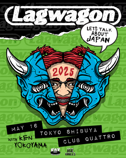 Ken Yokoyama、LAGWAGON来日公演「LET’S TALK ABOUT JAPAN 2025」出演決定！